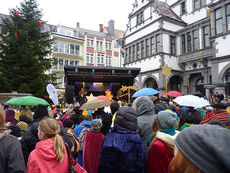 Bundesweite Eröffnung der Sternsingeraktion in Paderborn (Foto: Karl-Franz Thiede)